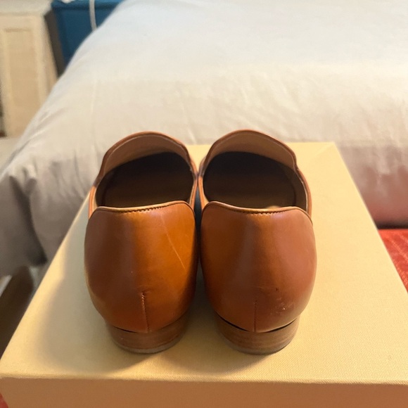 Michael Kors Brown Leather Loafers - Picture 2 of 3